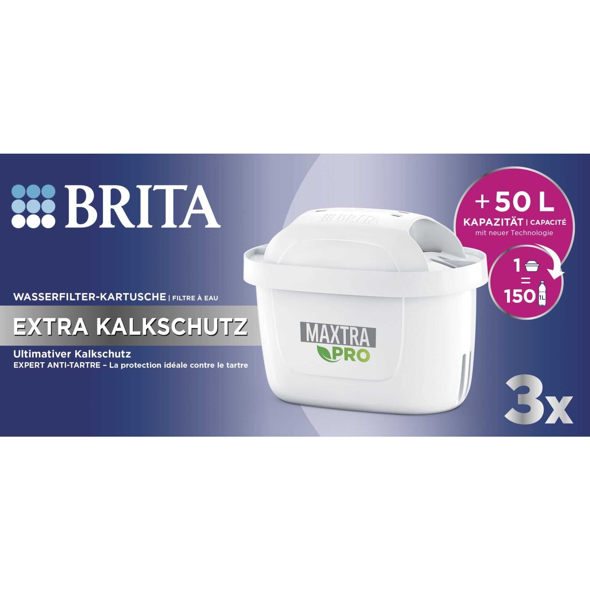 Brita MAXTRA PRO Extra Kalkschutz Pack 3