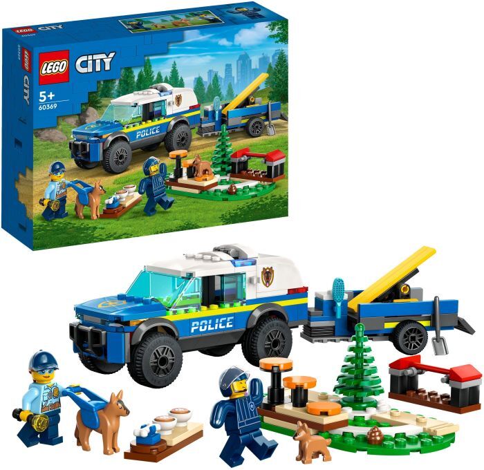 LEGO CITY 60369 MOBILE POLIZEIHUNDEAUSBILDUNG