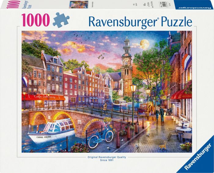 Ravensburger  12000884 Puzzle Sonnenuntergang Amsterdam 1000p 1000 Teile 12000884