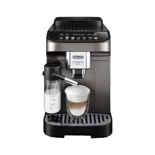 DELONGHI Kaffeevollautomat 2T. 1.8 Liter 15bar TFT-Disp Milchbeh. titan-sw ECAM 290.81.TB