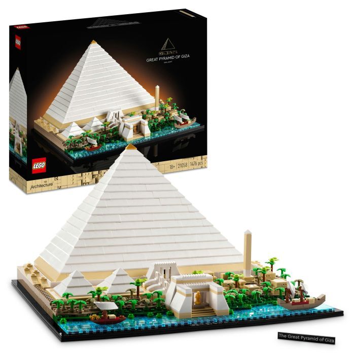 LEGO ARCHITECTURE 21058 GROSSE PYRAMIDE VON GIZEH