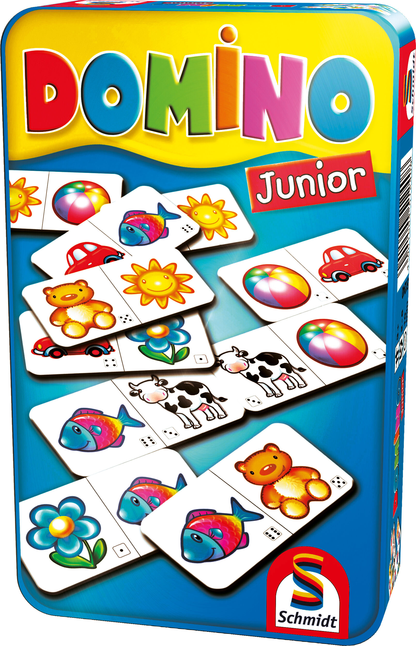 Schmidt Spiele Schmidt Spiele Domino Junior Mitbringspiel in der Metalldose 51240