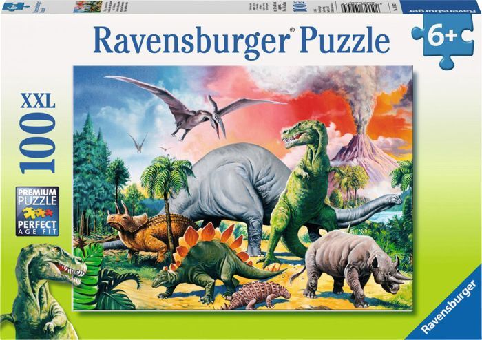 Ravensburger  10957 Puzzle Unter Dinosauriern 100 Teile XXL 10957