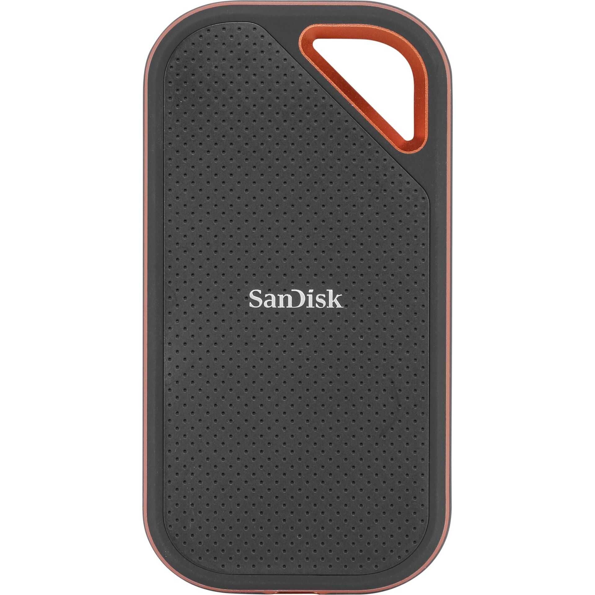 SanDisk Extreme PRO Portable - Solid-State-Disk - verschlüsselt - 1 TB - extern (tragbar) - USB 3.2 Gen 2x2 - 128-Bit AES
