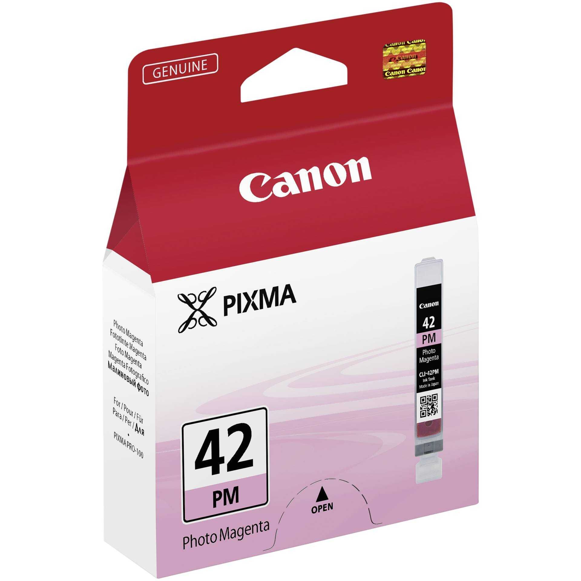 Canon CLI-42PM - 13 ml - farbstoffbasiertes Foto-Magenta - Original - Tintenbehälter - für PIXMA PRO-100, PRO-100S; PIXUS PRO-100
