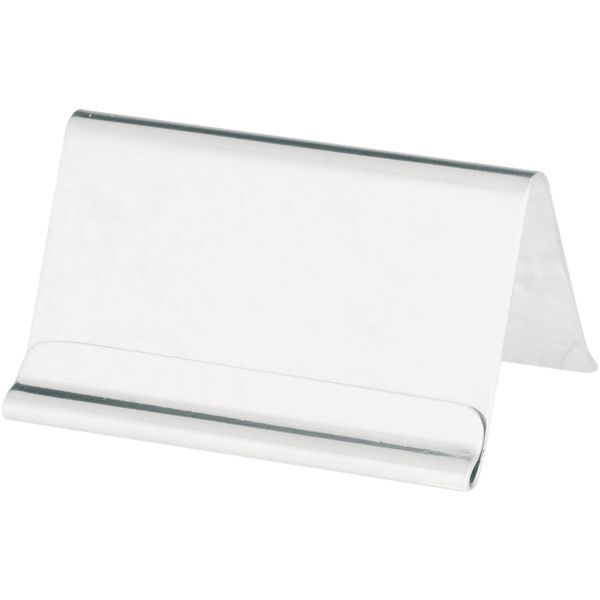 APS Menükartenhalter Edelstahl, matt poliert, Länge: 61 mm, Breite: 45 mm