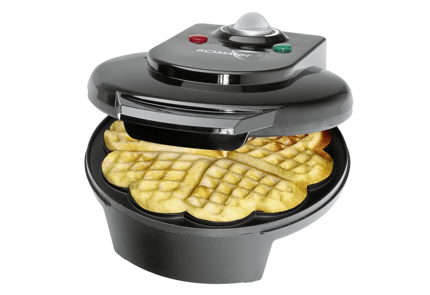 BOMANN WA 5018 CB Waffeleisen schwarz