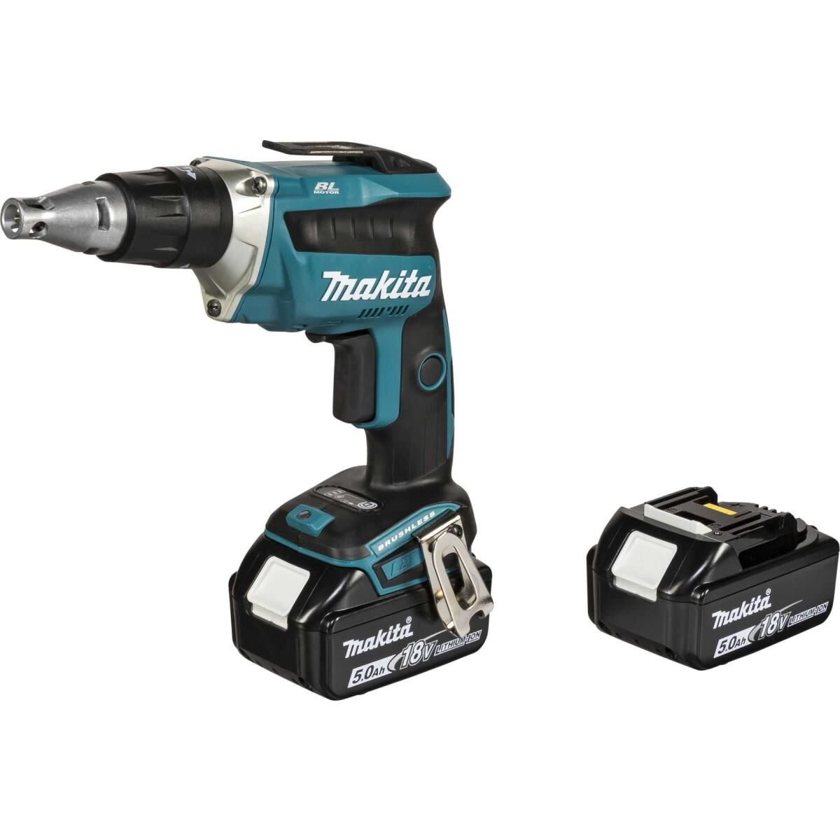Makita DFS452RTJ - Schraubendreher - schnurlos - 1/4-Zoll-Inbuseinsatz - 2 Akkus - 18 V