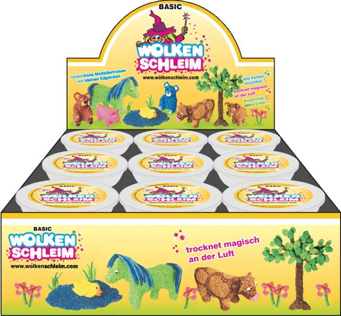 Rüdiger Wolkenschleim® Basic Farben 35 Gramm, sortiert 20686