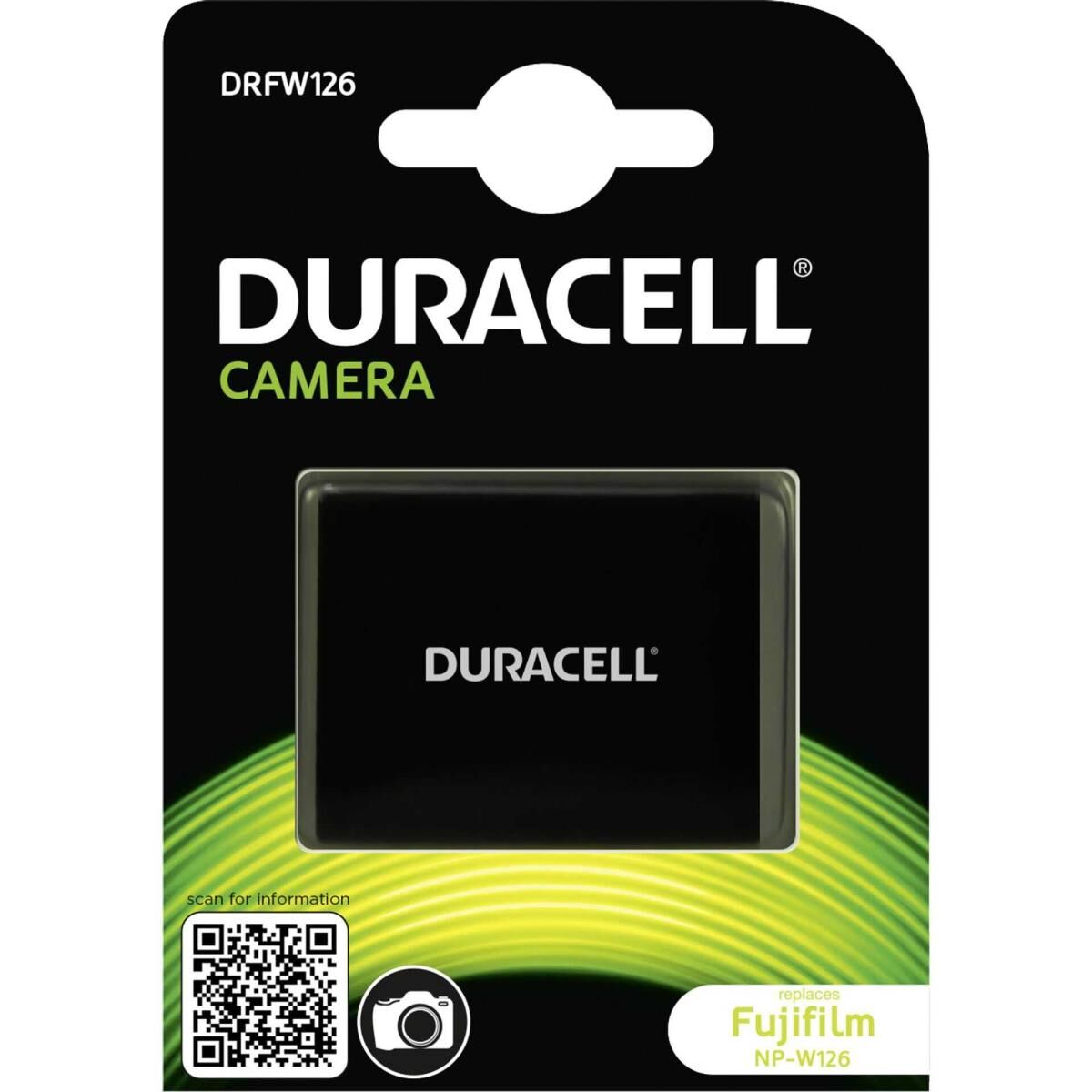 Duracell - Batterie - Li-Ion - 1000 mAh - für Fujifilm X Series X100, X-A10, X-A3, X-A5, X-E2S, X-E3, X-H1, X-Pro2, X-T10, X-T2, X-T20