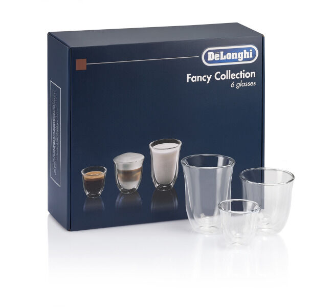 DeLonghi Fancy Collection Gemischte Thermogläser 6er Set DLSC302