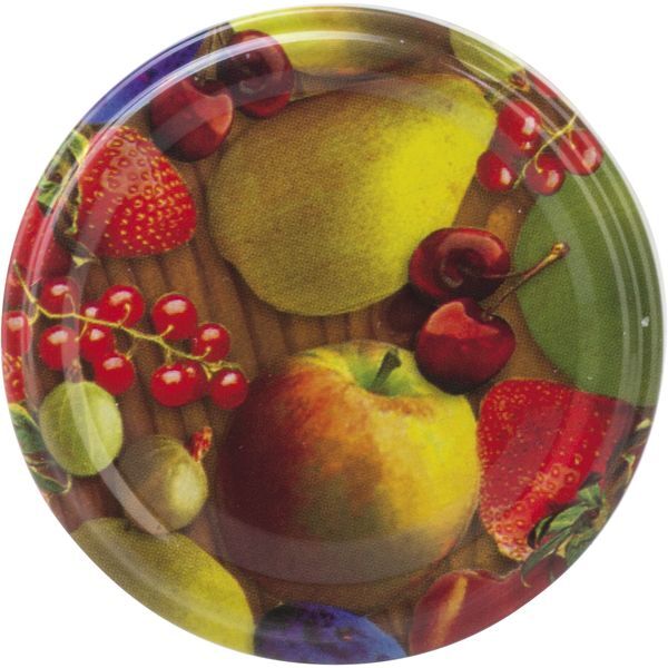 Ersatzdeckel 10-tlg., Obstdekor, TO: 63
