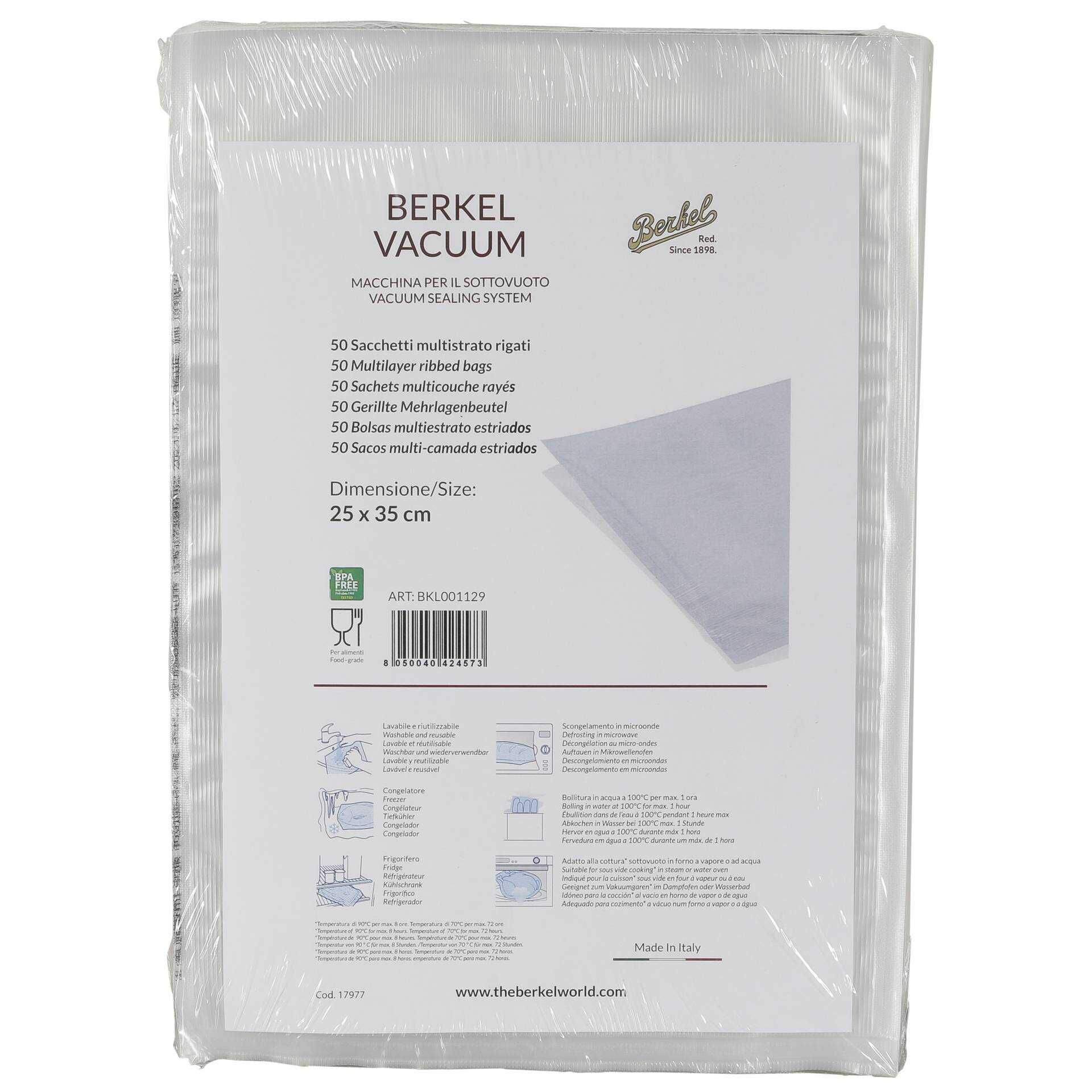 Berkel 50 Beutel Vacuum 25x35 cm BKL001129