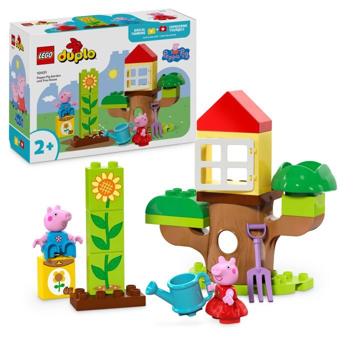 LEGO LEGO® DUPLO 10431 Pink Peppas Garten mit Baumhaus 10431