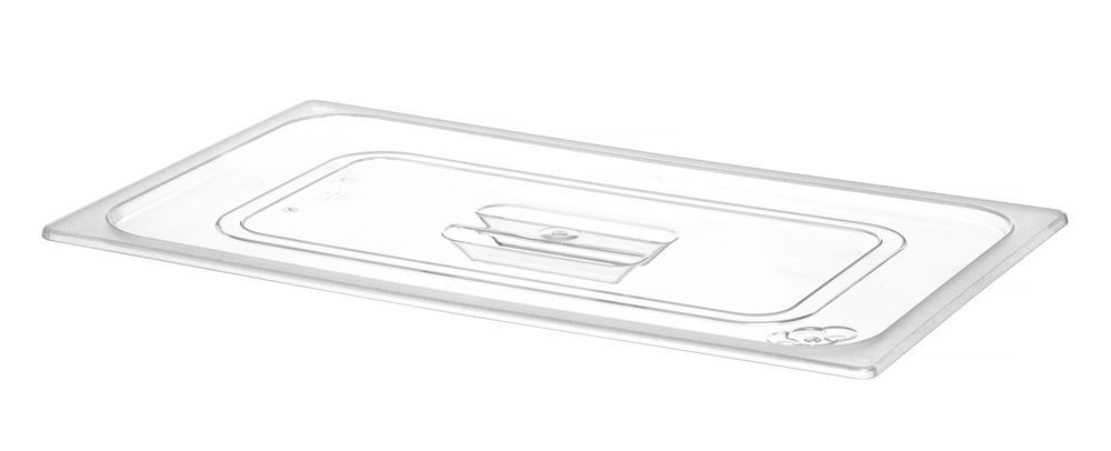 HENDI Gastronorm-Deckel, GN 1/4, Transparent, 265x162mm