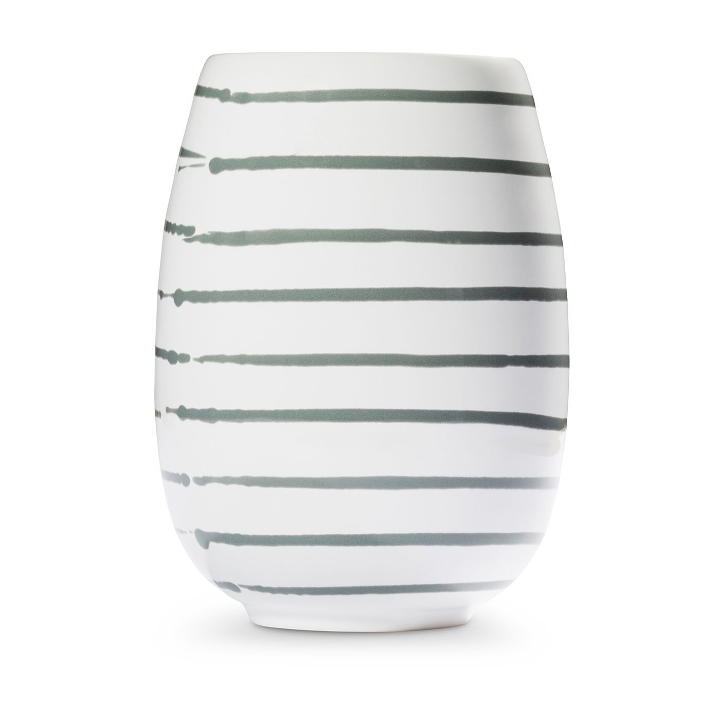 Gmundner Keramik Graugeflammt, Vase (H: 15cm)