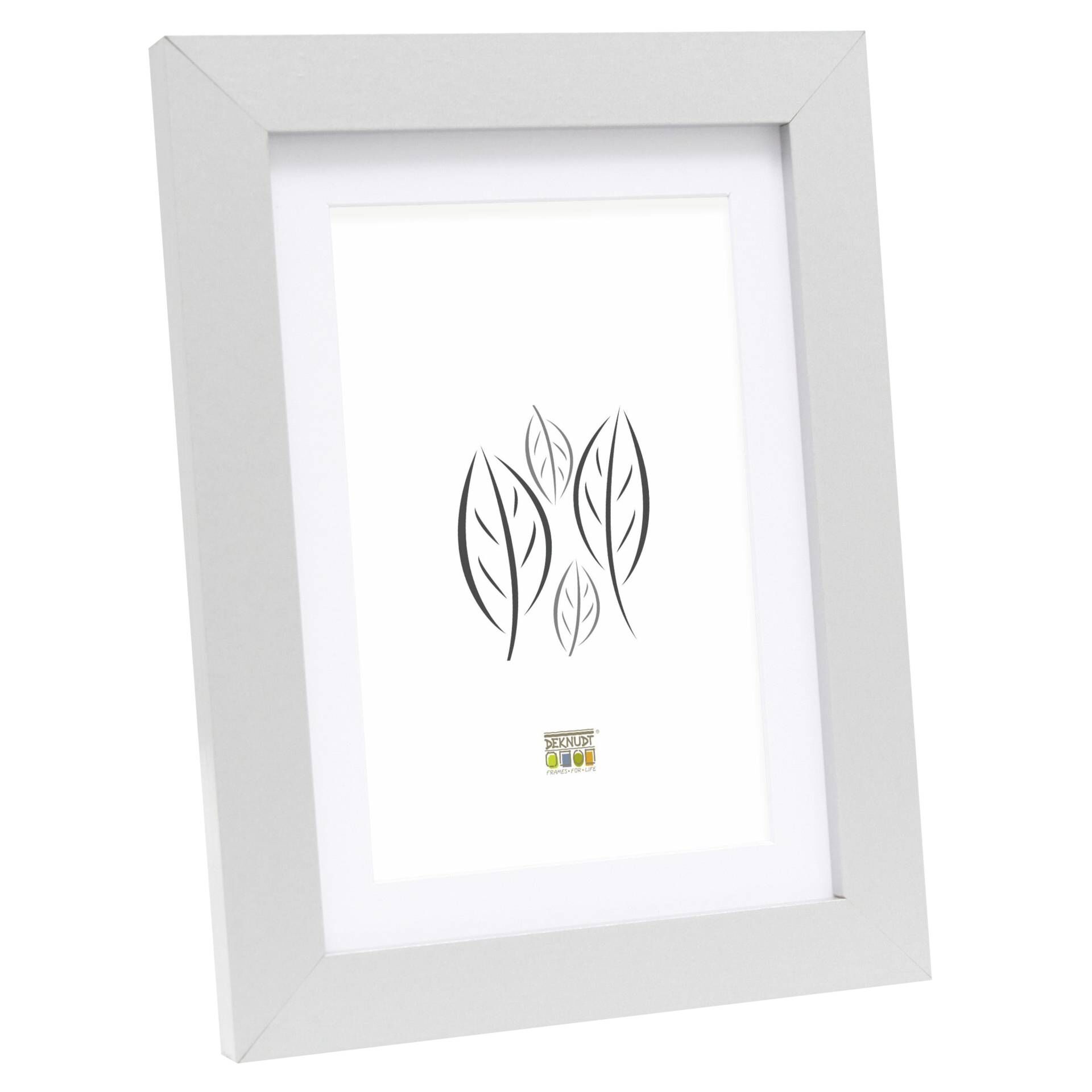 Deknudt S66KD1 P1          15x20 Holz silber mit Passepartout