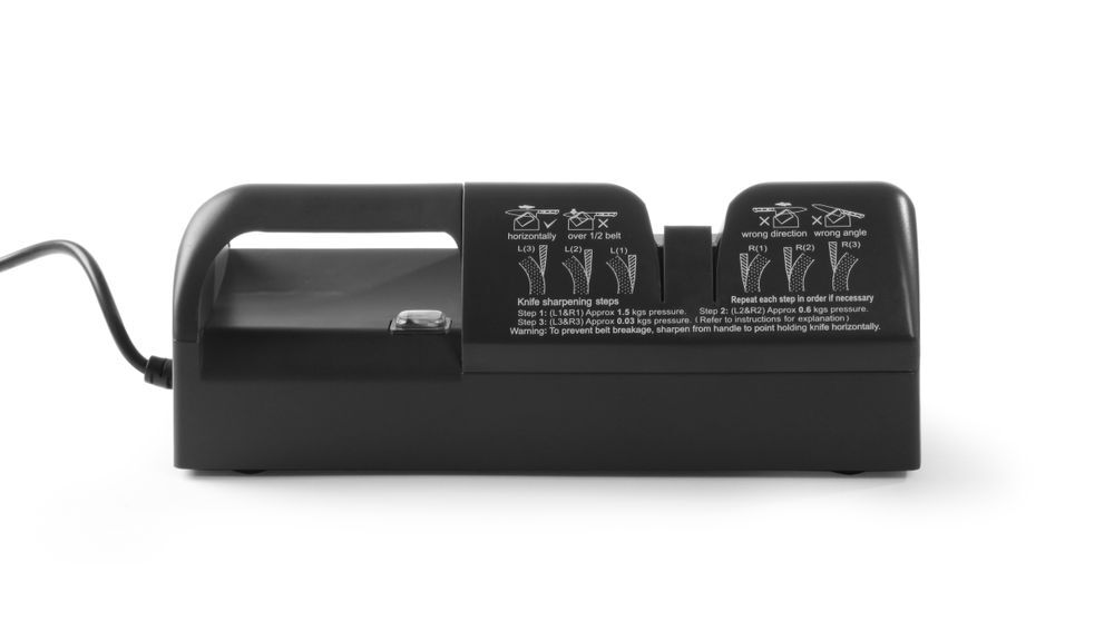 HENDI Messerschärfer, 230V/50W, 295x110x(H)110mm