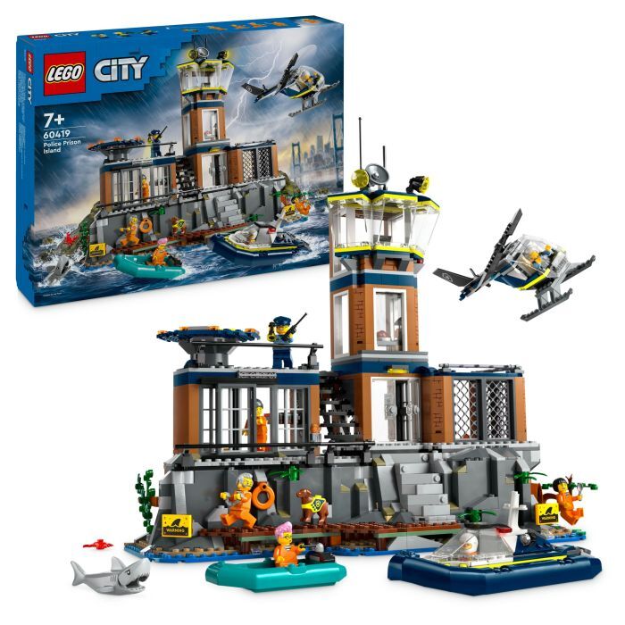 LEGO CITY 60419 POLIZEI GEFÄNGNISINSEL