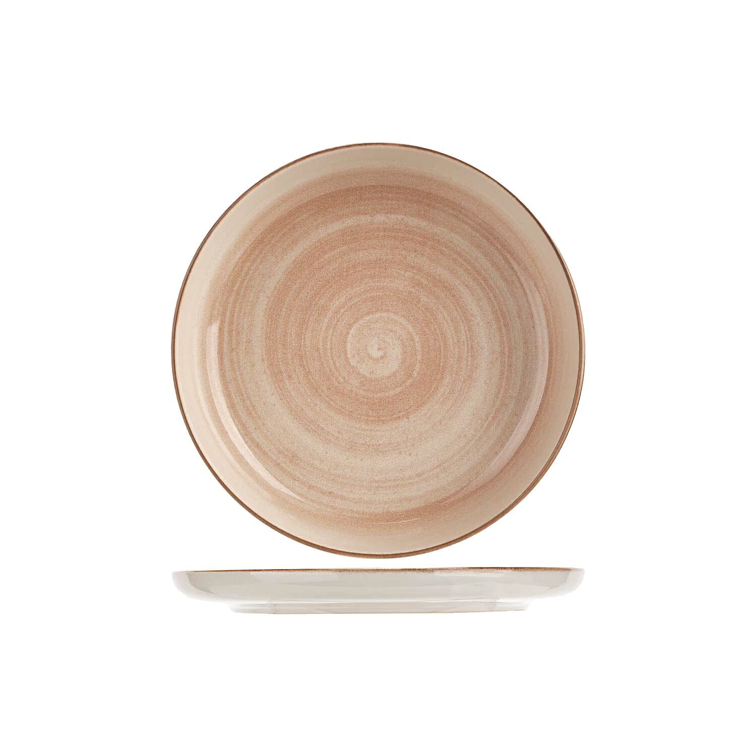 Baltic Teller flach, ø: 270 mm, peach