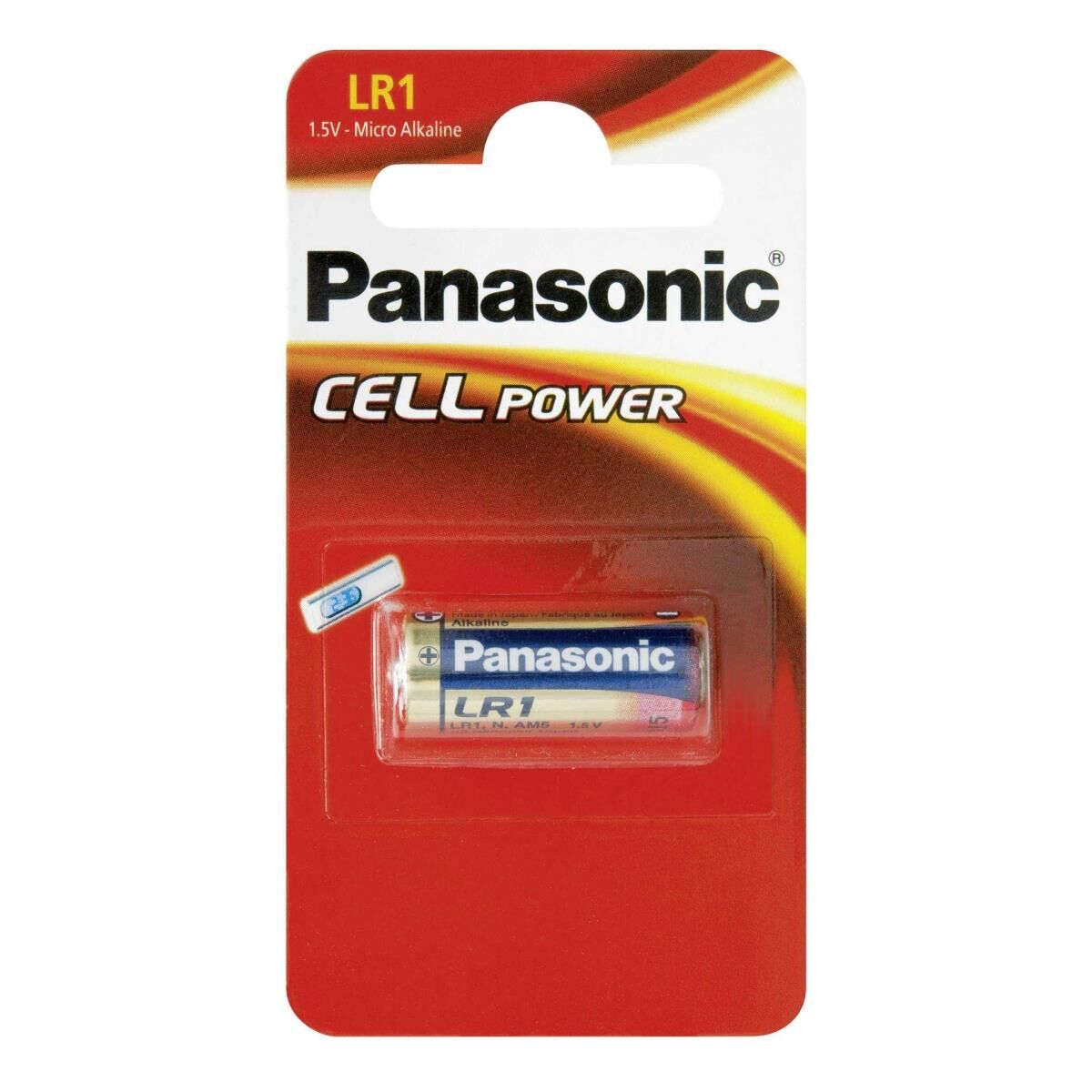PANASONIC Batterie Lady LR01 Blister