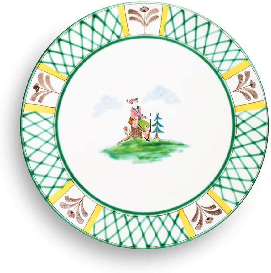 Gmundner Keramik Jagd, Speiseteller Cup (Ø 28cm)