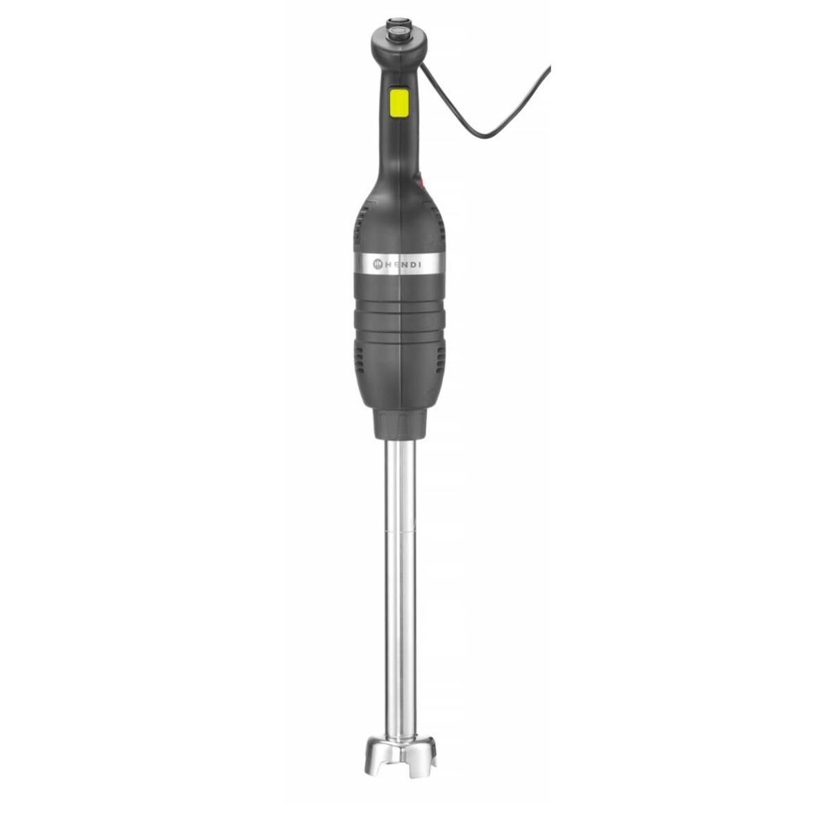HENDI Stabmixer 500 mit variabler Geschwindigkeit und 500mm langem Stab, Kitchen Line, Schwarz, 230V/500W, ⌀100x916mm