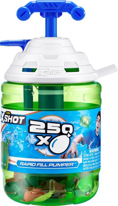 Zuru Zuru X-SHOT Wasserbombenpumpe + 250 Ballons 11846