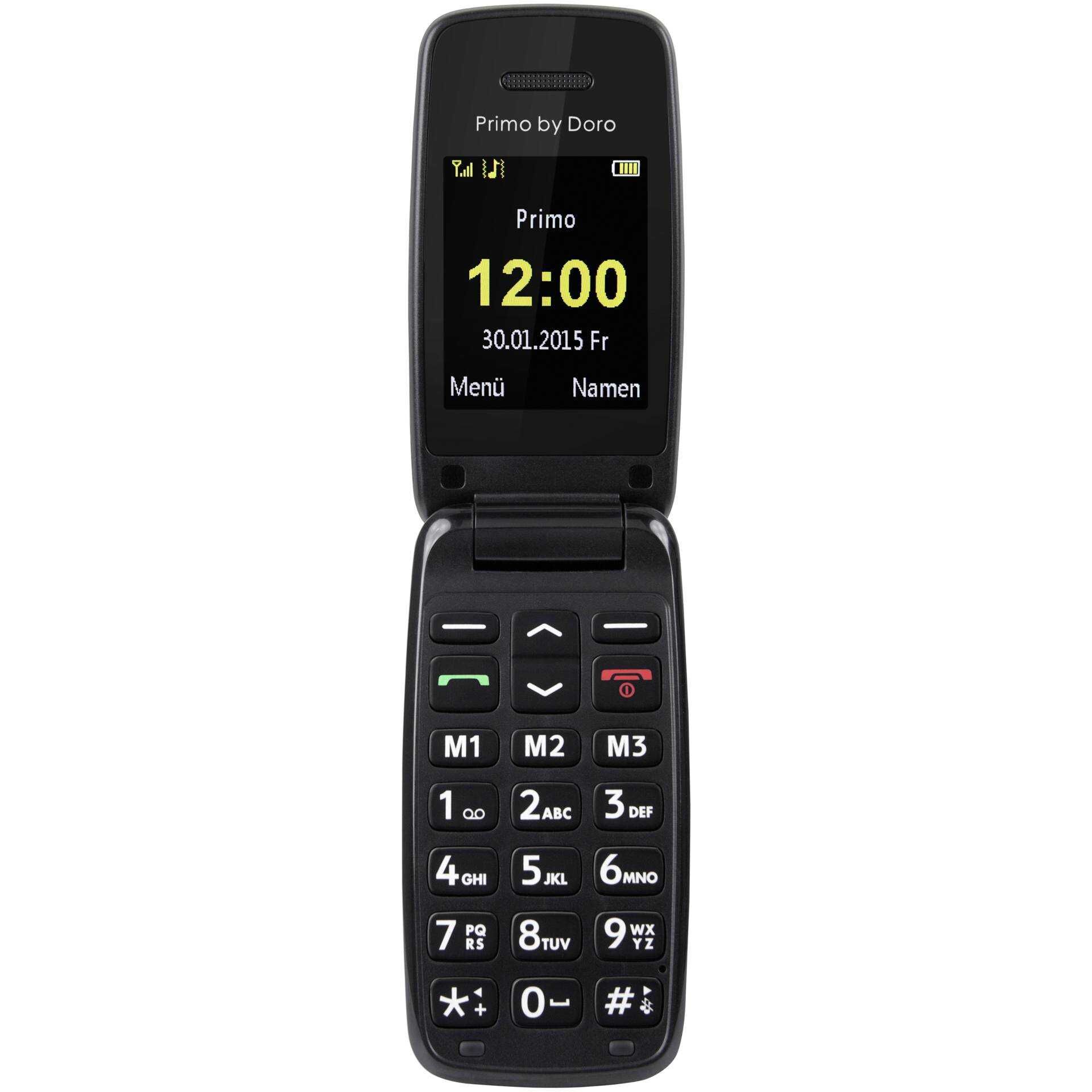 DORO Primo 401 - Mobiltelefon - 220 x 176 Pixel - TFT - Rot