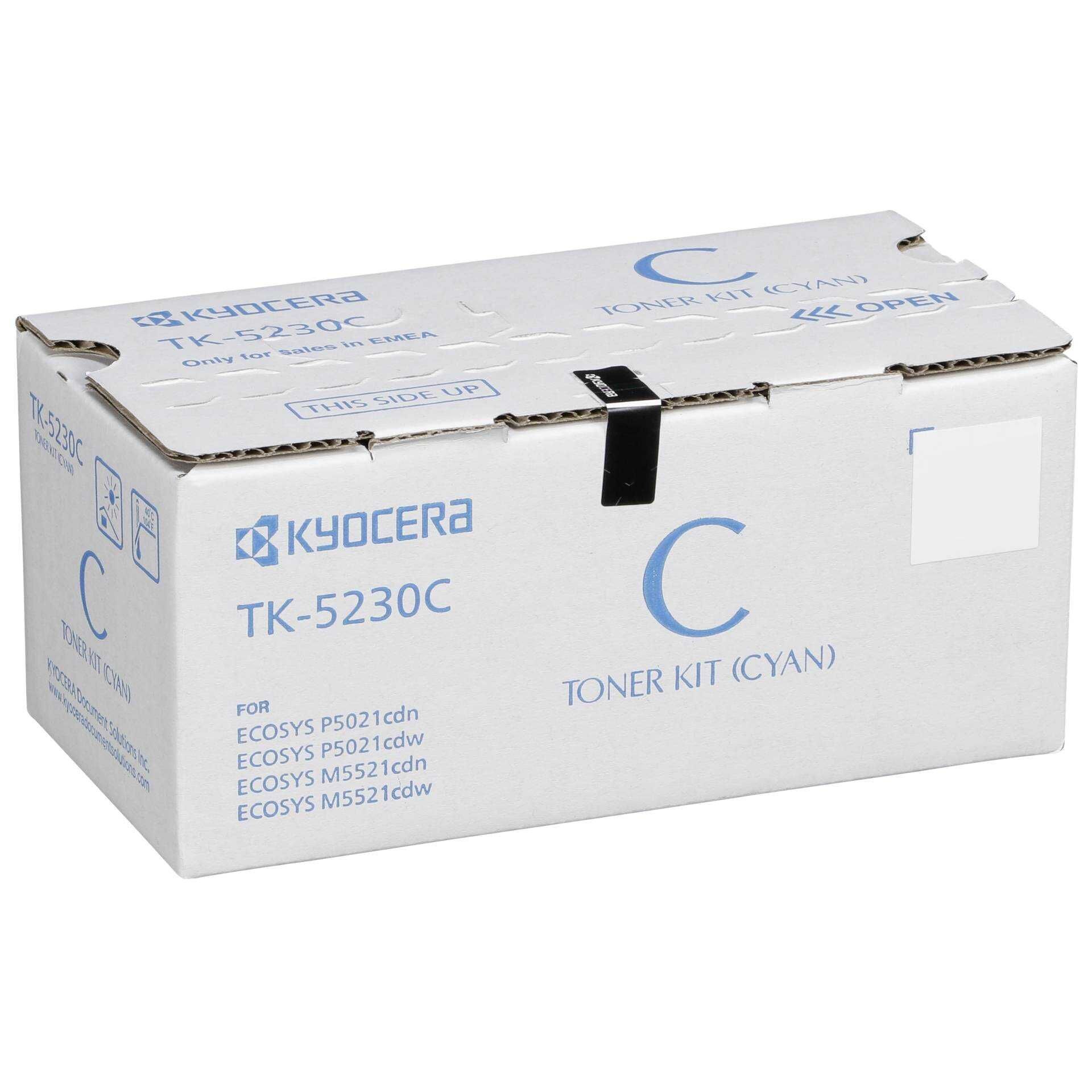 Kyocera TK 5230C - Cyan - original - Tonerpatrone - für ECOSYS M5521, P5021