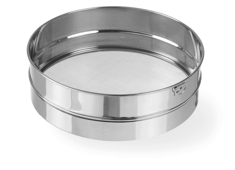 HENDI Backsieb, rund, für Mehl und Gries, ⌀410x(H)80mm