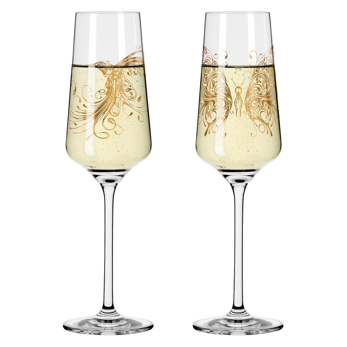 Ritzenhoff Proseccoglas Set Proseccogläser Roséhauch Prosecco 2er-Set 002