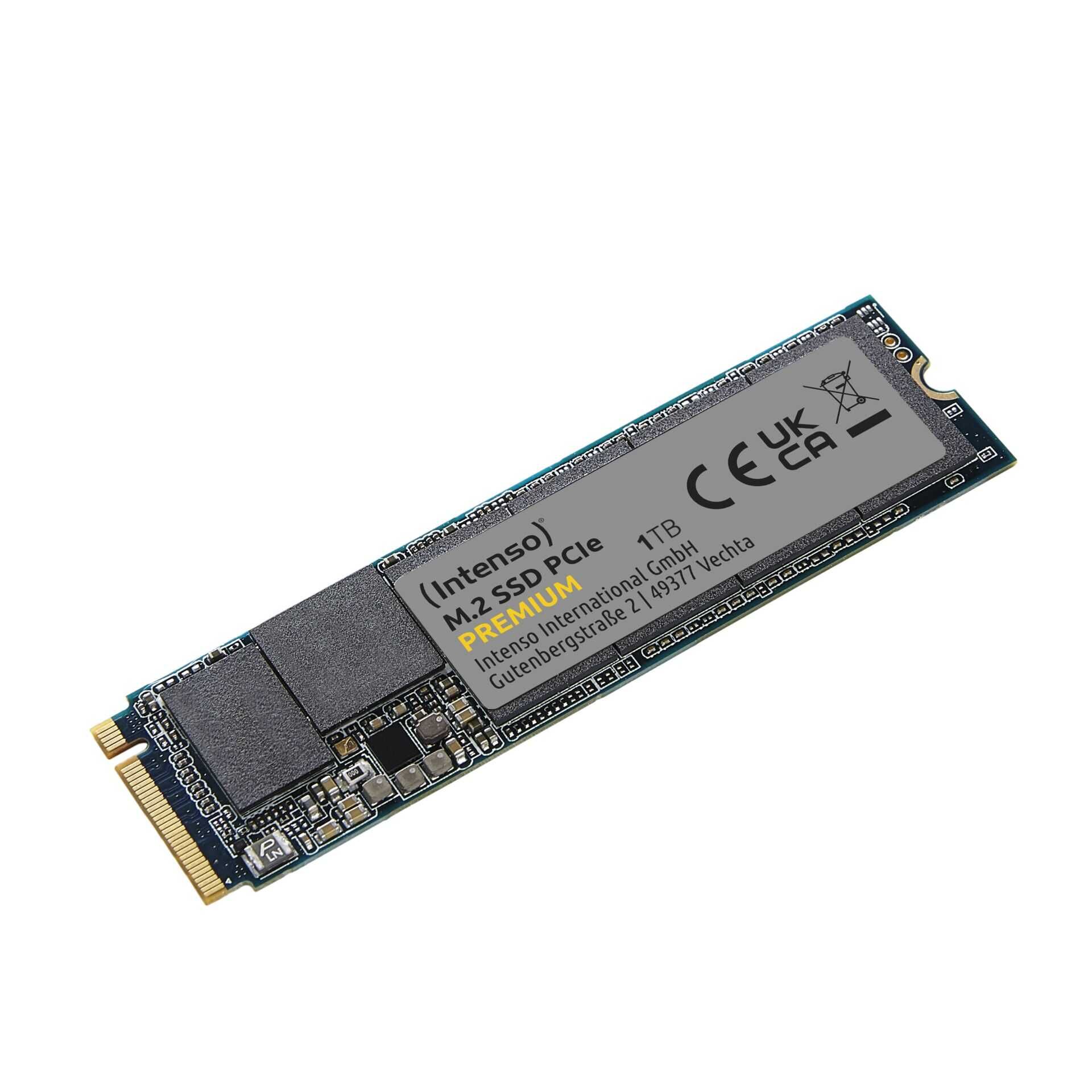 Intenso PREMIUM - Solid-State-Disk - 1 TB - intern - M.2 2280 - PCI Express 3.0 x4 (NVMe)