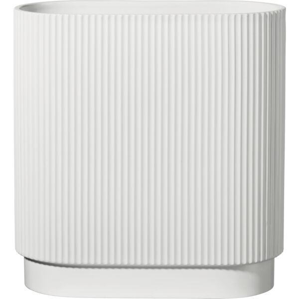 ASA Vase, weiß artdeco