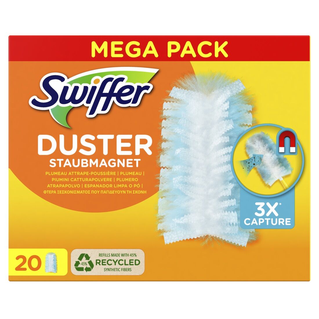 Swiffer Staubmagnet Nachfüllpackung (20 Tücher)