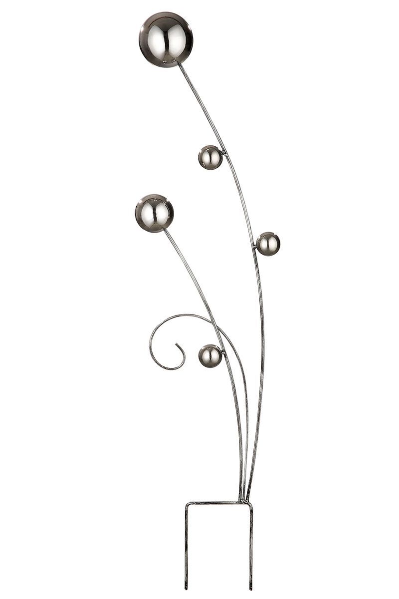 Gilde Metall Gartenstecker Kugeln