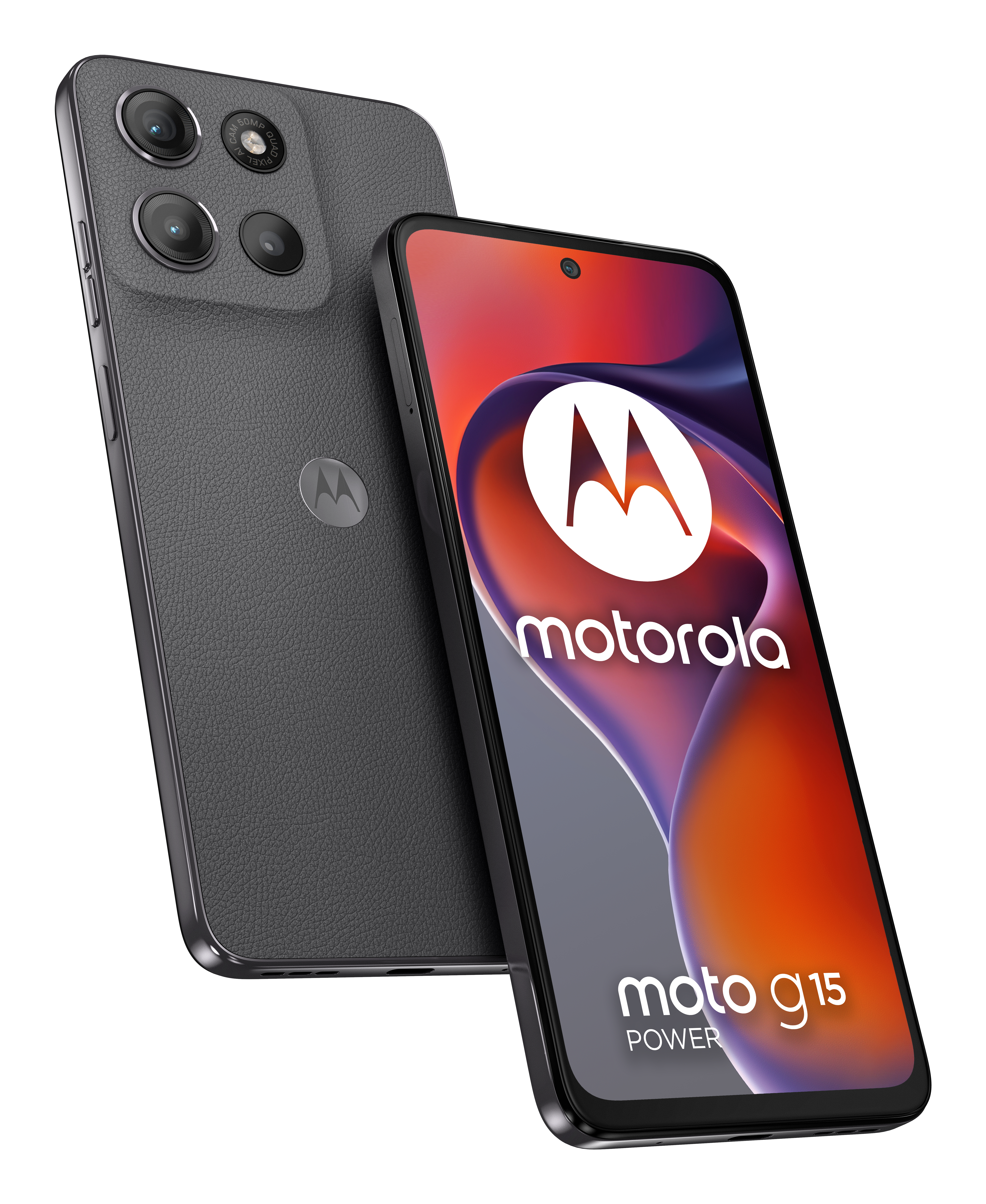 Motorola Solutions Motorola moto g15 power, 17,1 cm (6.72"), 8 GB, 256 GB, 50 MP, Android 15, Grau
