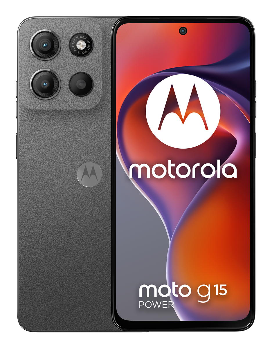 Motorola Solutions Motorola moto g15 power, 17,1 cm (6.72"), 8 GB, 256 GB, 50 MP, Android 15, Grau