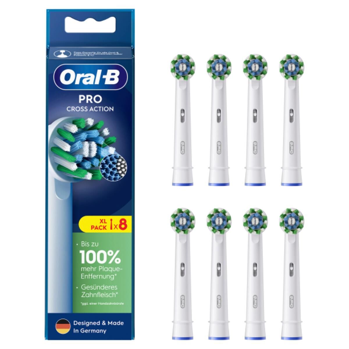 Oral-B Aufsteckbürsten Pro CrossAction 8er