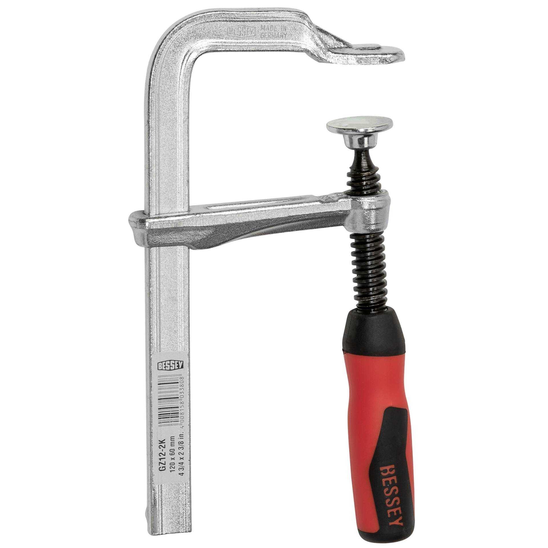 Bessey Ganzstahl-Schraubzwinge GZ-2K 120/60