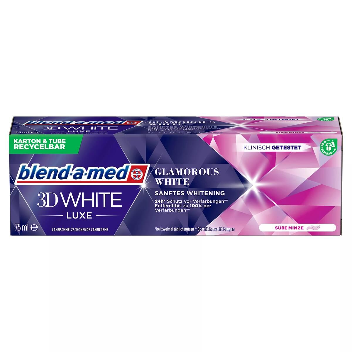 Blend-a-med White Luxe Glamorous White Zahncreme 75 ml