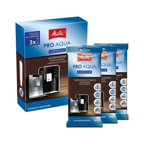 Melitta Pro Aqua Filterpatrone 3er Pack für Melitta Kaffeevollautomaten