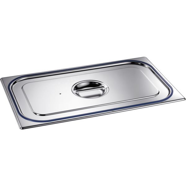 B.PRO GN-Deckel 18/10 Edelstahl, mit Griffmulde, GN: 1/4