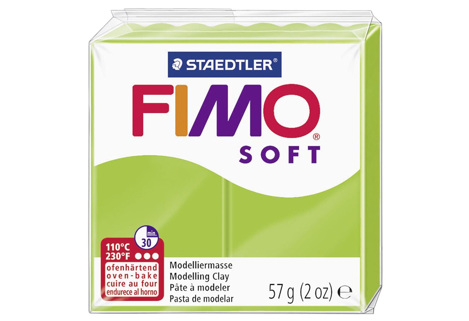 STAEDTLER Modelliermasse Fimo soft apfelgrün