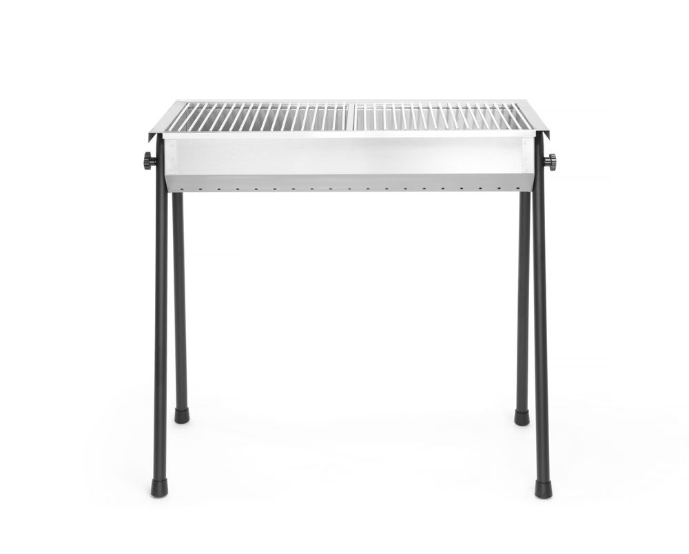 HENDI Holzkohlegrill Patio, 770x380x(H)760mm