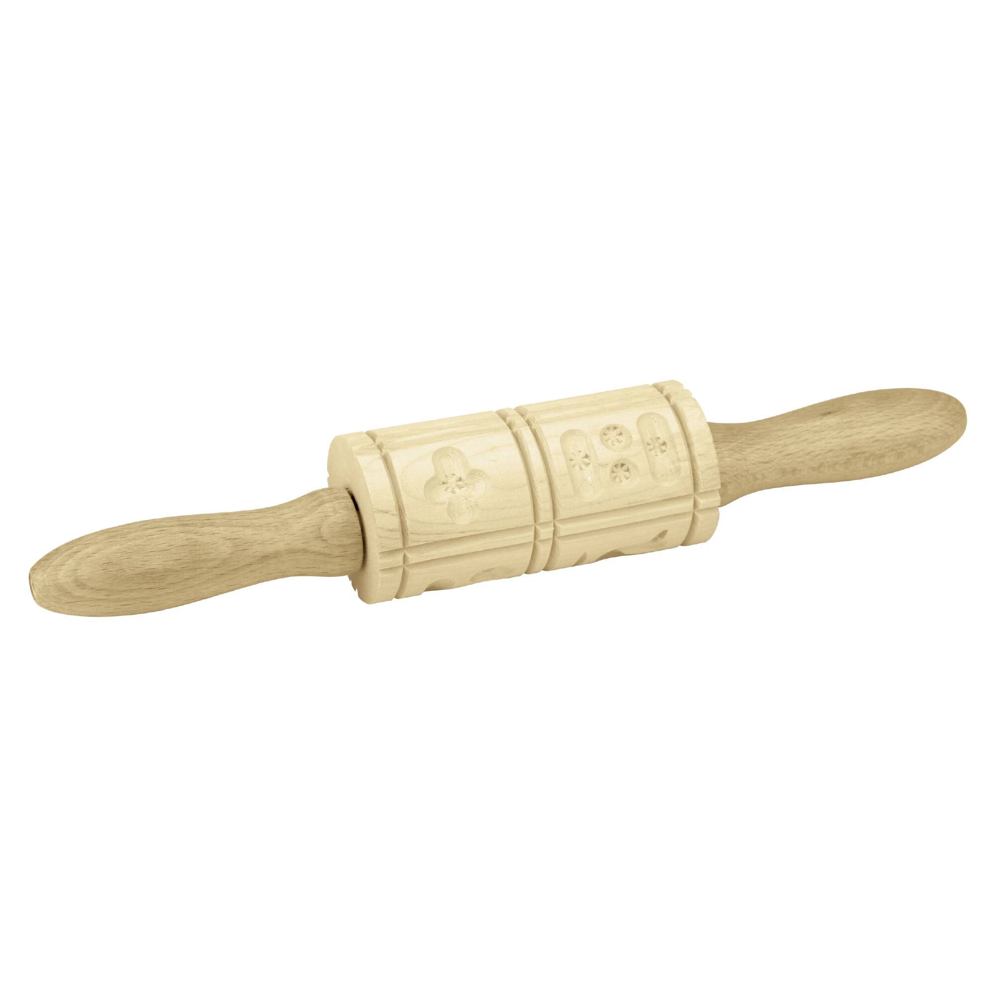 Städter Springerle-Model 8 Motive Rolle Ahorn ca. 29,5 cm