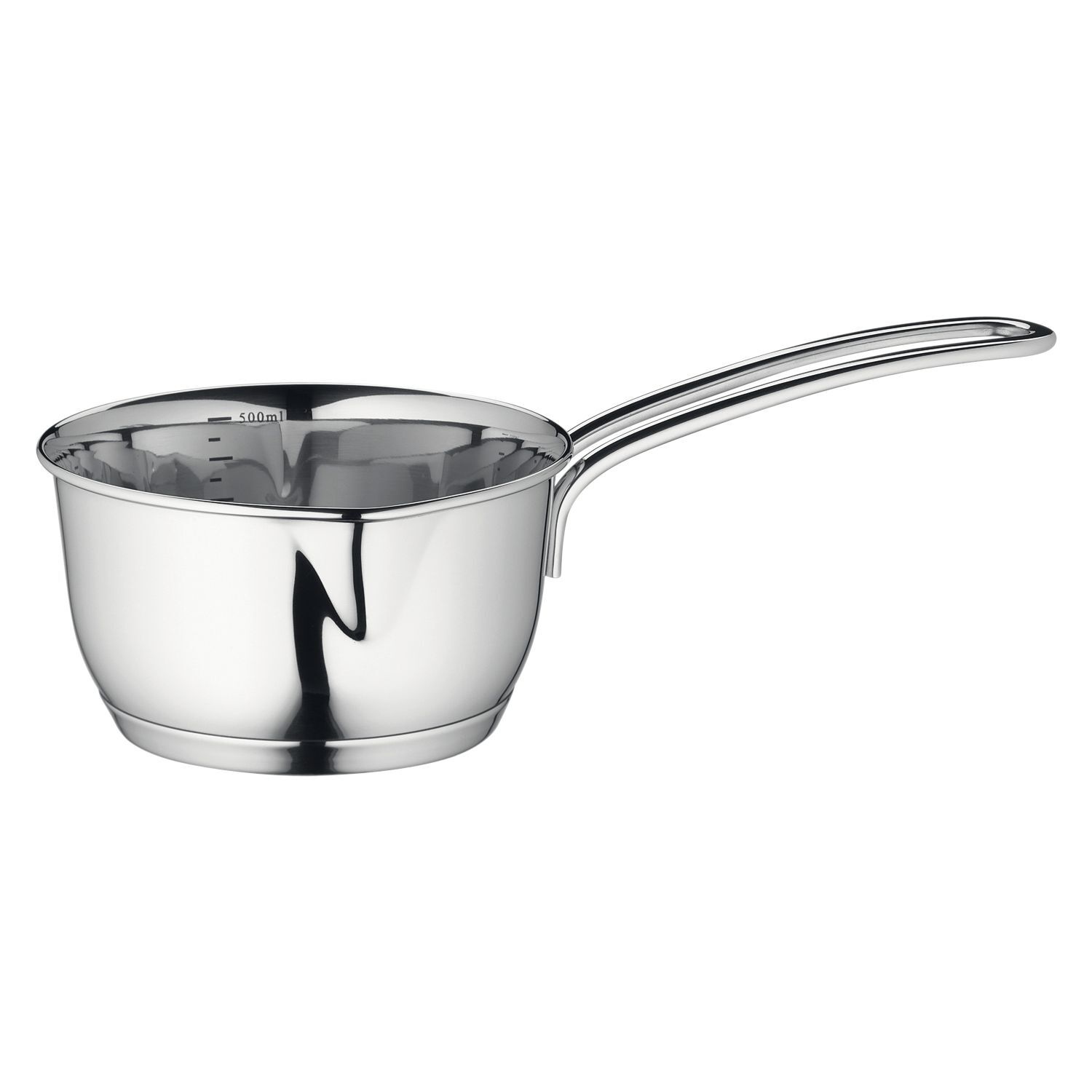 KÜCHENPROFI Stielkasserolle mit Ausguss, 18/10 NC, induktionsgeeignet, ø: 120 mm