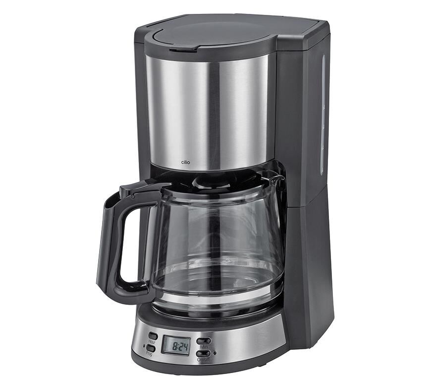 CILIO Kaffeemaschine Glas Classic 12Tassen