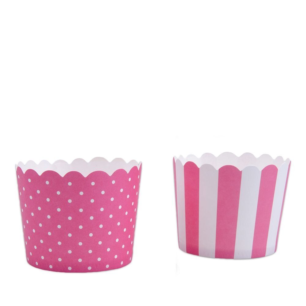Städter Cupcake Backformen pink weiss
