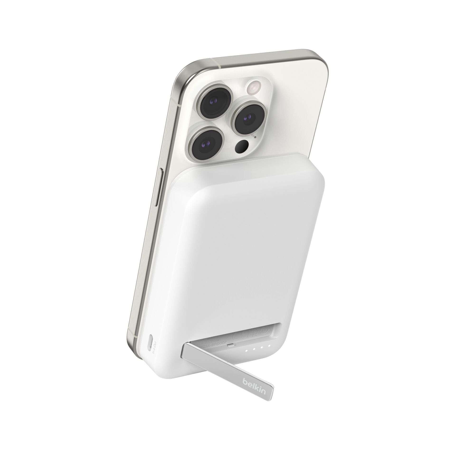 Belkin BOOST Charge Pro Magnet, Powerb.Qi2,15W,8K,ws. BPD007btWH